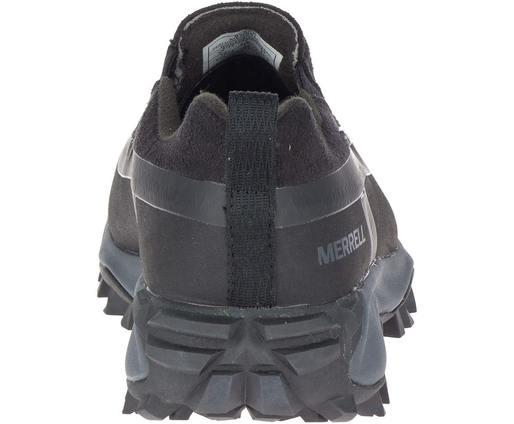 Merrell Slip Ons Damskie Czarne - Thermo Snowdrift Moc Shell Waterproof - 534907-MWE